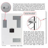 "Ethereal Roses II" Frameless Free Floating Reverse Printed Tempered Art Glass Wall Art